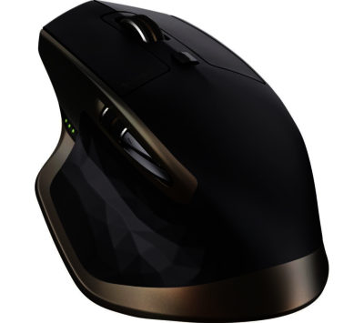 LOGITECH  MX Master Wireless Darkfield Mouse - Black & Gold